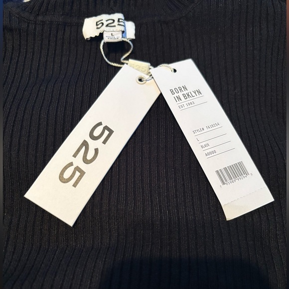 525 America Rib Dress |Turtleneck | Size L - Picture 7 of 16